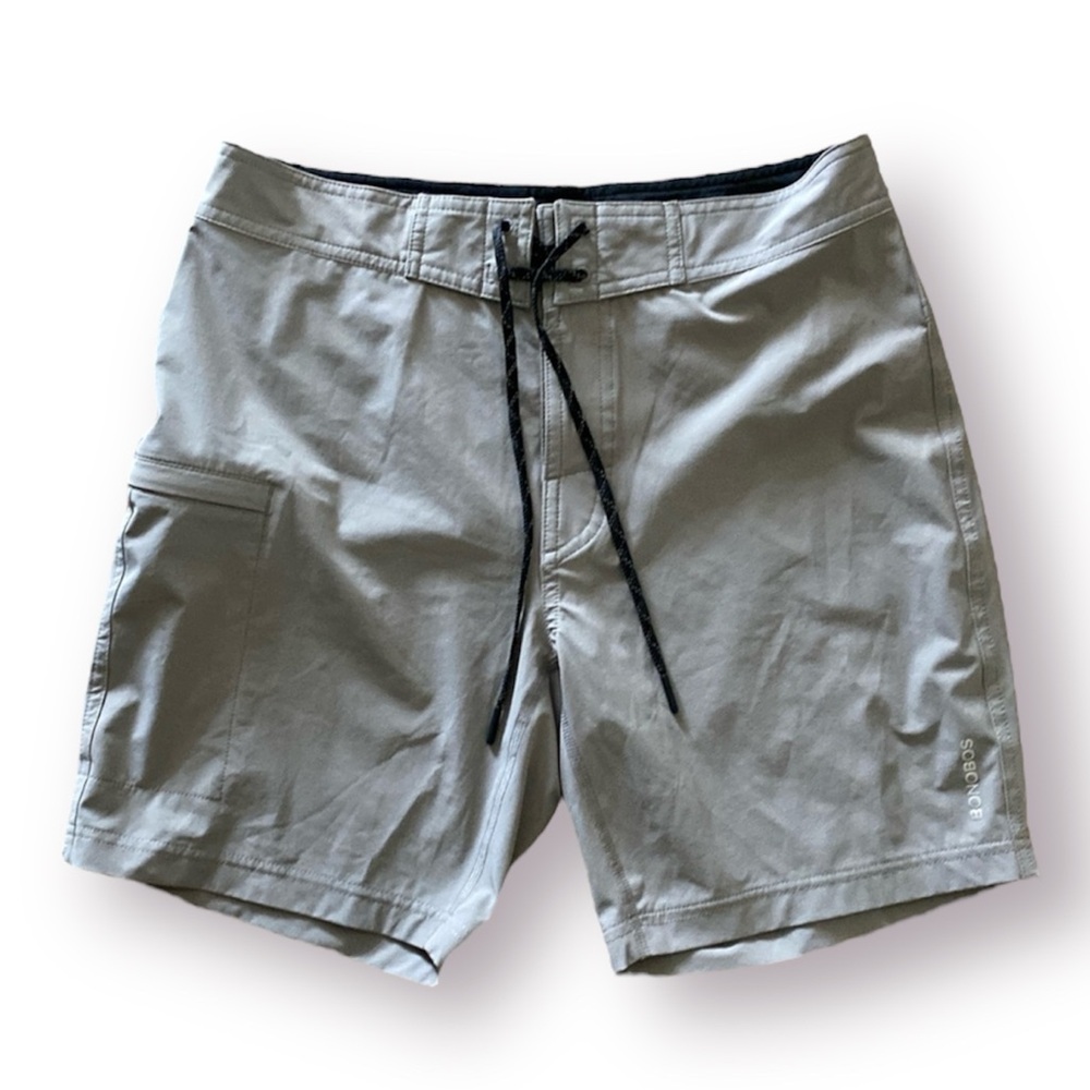 Bonobos The Surf Shorts 7’inseam silver gray men 28